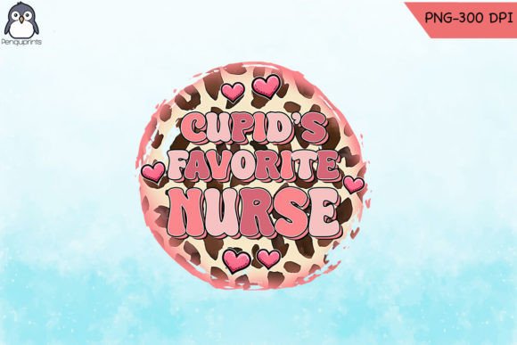 Cupid's Favorite Nurse: A Charming Embroidery Design
