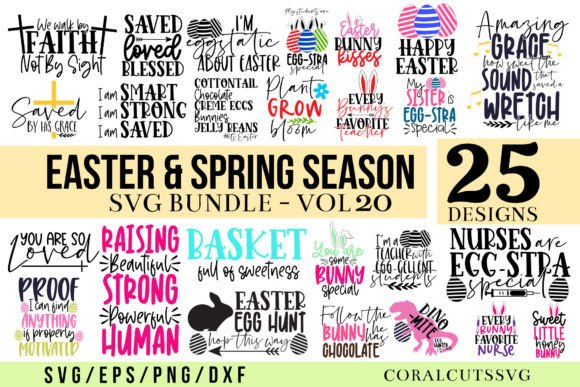 Easter and Spring Season SVG Bundle Review