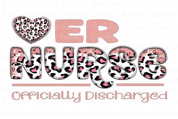 ER Nurse Retirement Pink Sublimation Review