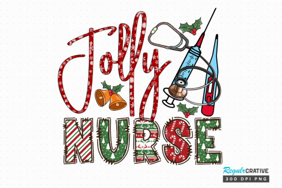 Jolly Nurse Png Design: A Cheerful Embroidery Choice