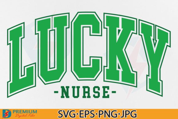 Lucky Nurse SVG for St. Patrick's Day