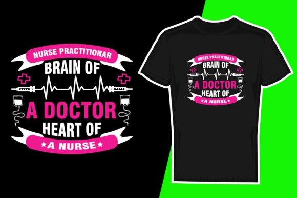 NURSE PRACTITIONER BRAIN, HEART DESIGN