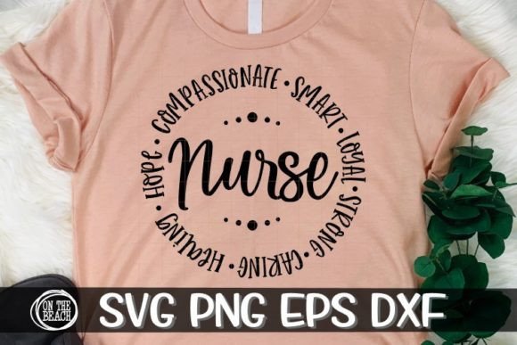 Nurse SVG Circle Words: A Perfect Embroidery Design