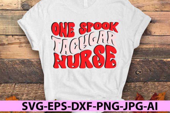 One Spook Tacular Nurse: A Charming Embroidery Design