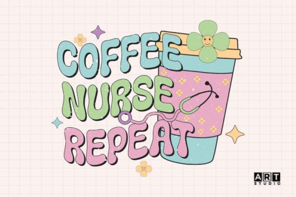 Retro Nurse Quotes Png: A Charming Embroidery Design