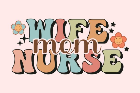 Wife Mom Nurse Retro Design Review